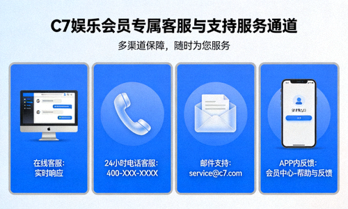 C7娱乐会员专属客服与支持服务通道示意图